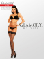 Preview: GLAMORY Mesh Halterlose Netzstrümpfe Gr. 40 - 62 in 2 Farben G-50352