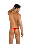 Preview: EROS VENEZIANI Herren Lack String 6845 rot