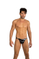 Preview: EROS VENEZIANI Herren Lack String 6864 schwarz Clipverschluss