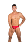 Preview: EROS VENEZIANI Herren String Tüll open 7310 rot