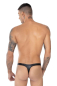 Preview: EROS VENEZIANI Herren String mit Clipverschluss 7395 schwarz