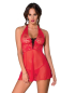 Preview: AVANUA 10191 Negligee FREYA rot S/M, L/XL