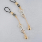 Preview: SYLVIE MONTHULE Brustschmuck CLIMBER AS100 gold - AS101 silber