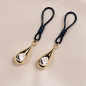 Preview: SYLVIE MONTHULE Brustschmuck TROPFEN AS16 gold