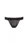 Preview: PERLSEO Perlen Suspender / Jock String TOKYO schwarz S, M, L