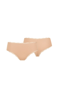 LISCA 022350 EVERYDAY Brasil Slip mit Baumwolle S-XL pastel rose PX