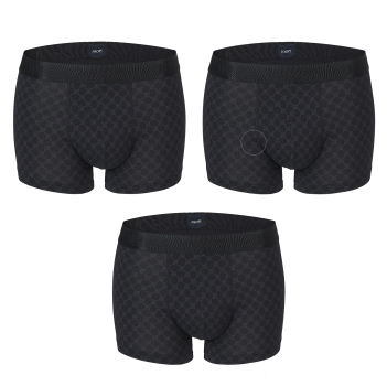 JOOP! 3er Pack 10224312 Cotton Stretch Pant/Short schwarz 003