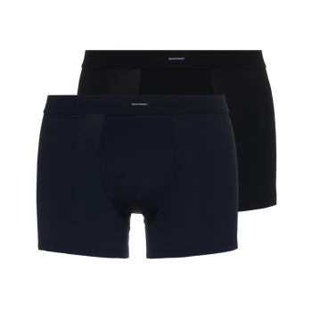 BRUNO BANANI 22021305-2672 Short 2er Pack MICRO SIMPLY blaugrau/schwarz