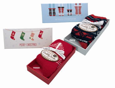 TAUBERT 232151588 KUSCHELSOCKEN X-Mas Sox in Box 1 Paar