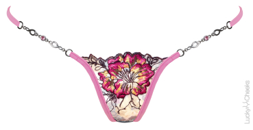 LUCKY CHEEKS Luxury String IN HEAVEN pink - LC249IHP