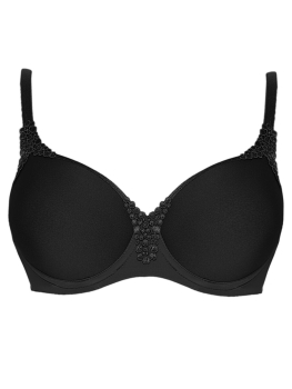 VIANIA 151414 CAROLA Bügel BH mit Spacer Cups 70-100, B-G, schwarz 900