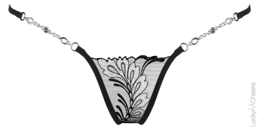 LUCKY CHEEKS Luxury String SILVER MOON - LC151SM