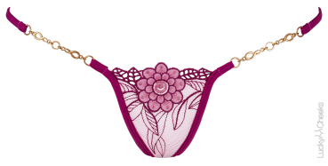 LUCKY CHEEKS Luxury String PRETTY GIRL - LC218PG