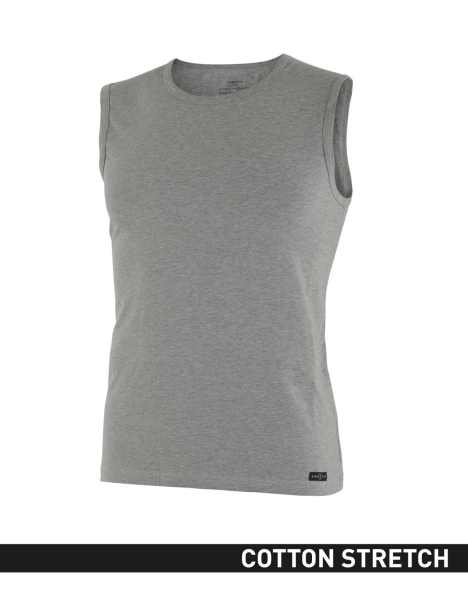 IMPETUS Cotton Stretch UNTERHEMD / SINGLET ärmellos 1313021