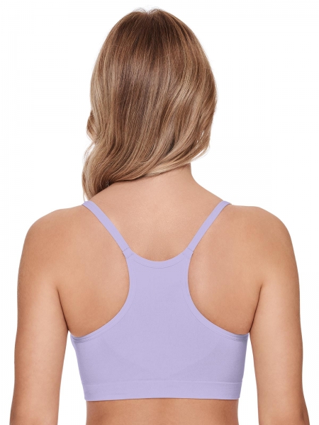 SUSA ❤ Wellness Bustier 5553 ❤ mit Schale S - XL, weiß flieder anthrazit nude