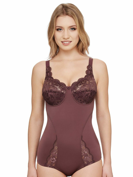 SUSA Body LATINA 6538 MAUVE ohne Bügel 75 - 100, B - E Cup - 128