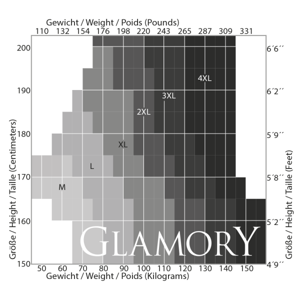 GLAMORY Comfort 20 Halterlose Strümpfe 40-62 div. Farben G-50115